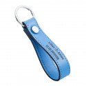 Personalized Genuine Leather Strap Keyring