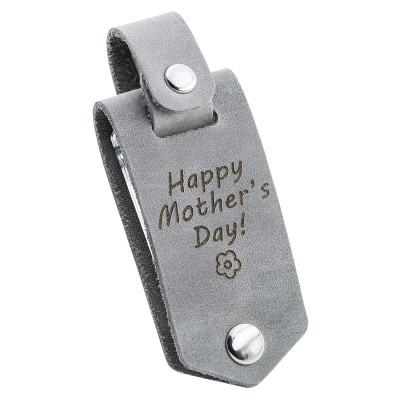 Personalized Genuine Leather Photo Holder Keyring Personalized Genuine Leather Photo Holder Keyring