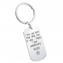 Personalized Military Tag Keyring