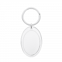 Personalized Acrylic Photo Keyring - Oval