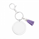 Personalized Acrylic Keyring with Tassel - Cute Design