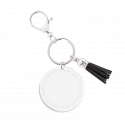 Personalized Acrylic Keyring with Tassel - Cute Design