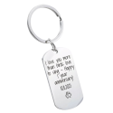 Personalized Handwriting to Engraving Military Tag Keyring