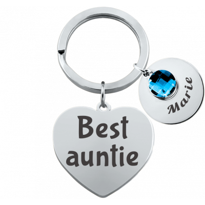 Personalized Engraved Heart with 1 Birthstone...