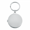 Personalized Luxury Circle Photo Locket Keyring