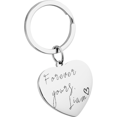 Personalized Handwriting to Engraving Heart...