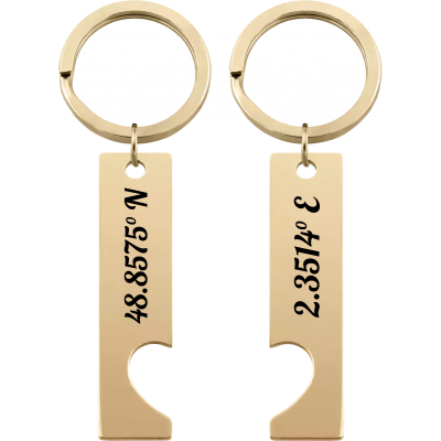 Personalized Heart Keyrings with Engraved...