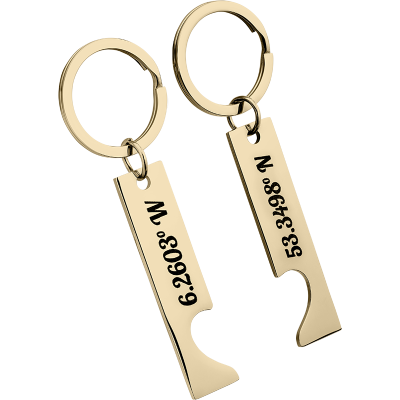 Personalized Heart Keyrings with Engraved...
