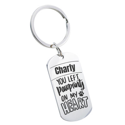 Personalized Pet Memorial Photo Engraved Keyring Personalized Pet Memorial Photo Engraved Keyring