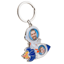 Astronaut Keyring with Personalized Face