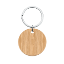 Personalized Geo-map Wooden Keyring