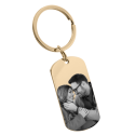 Personalized Engraved Drive Safe Keyring with Custom Name