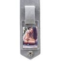 Engraved Leather Keyring for Dad with Personalized Daughter/Son Photo and Name